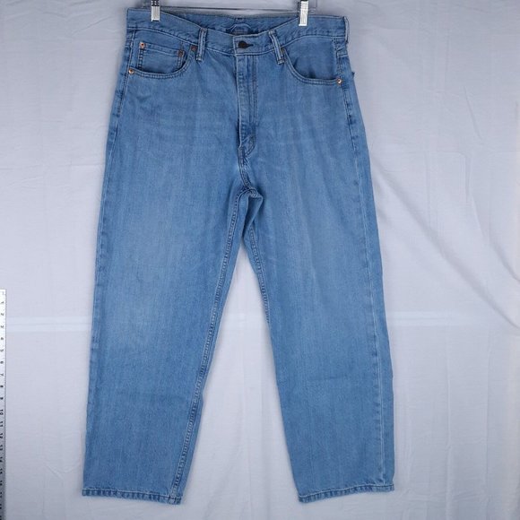 Levis‎ 550 Jean Mens Relaxed Straight Baggy Western Cowboy Denim Pant 36x29 - Picture 1 of 7